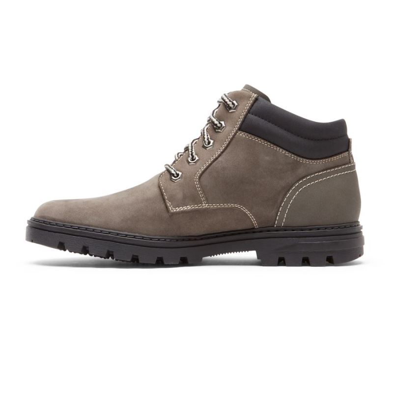 ROCKPORT - MEN'S WEATHER OR NOT BOOT-WATERPROOF-BREEN NUBUCK