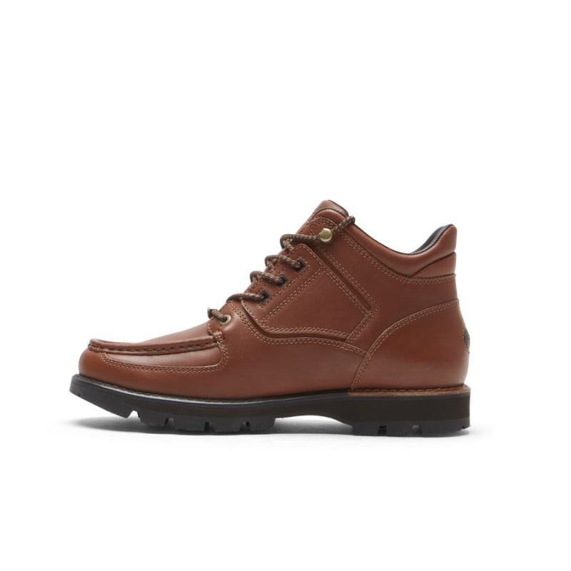 ROCKPORT - MEN'S XCS UMBWE II TRAIL BOOT-WATERPROOF-MAHOGANY LEATHER