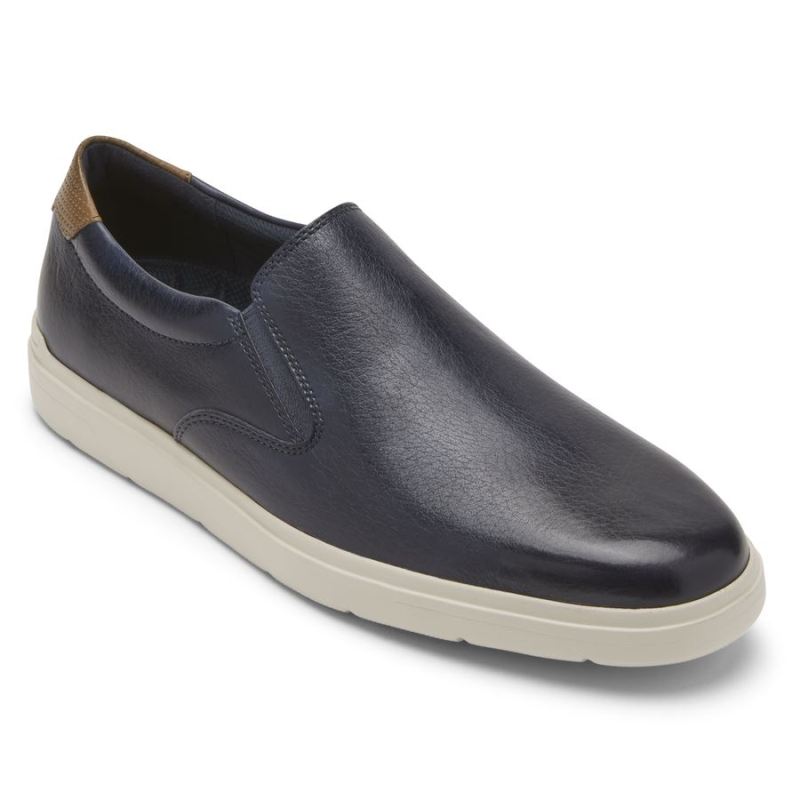 ROCKPORT - MEN'S TOTAL MOTION LITE SLIP-ON SNEAKER-New Dress Blues Toledo