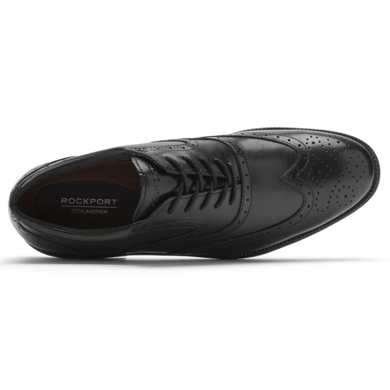 ROCKPORT - MEN'S TOTAL MOTION DRESSPORT WINGTIP-BLACK