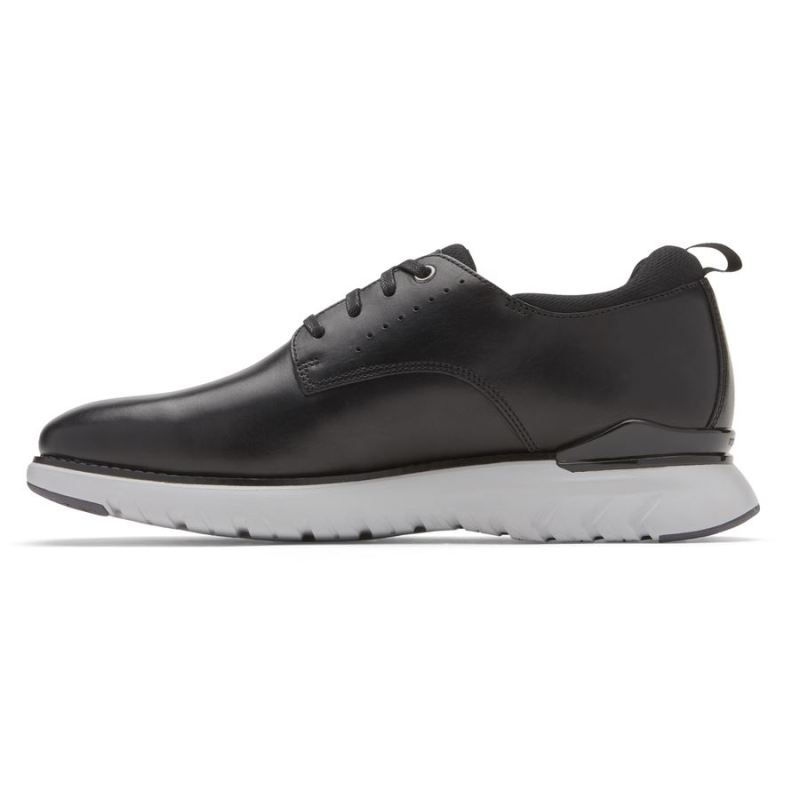 ROCKPORT - MEN'S TOTAL MOTION SPORT PLAIN TOE OXFORD-BLACK