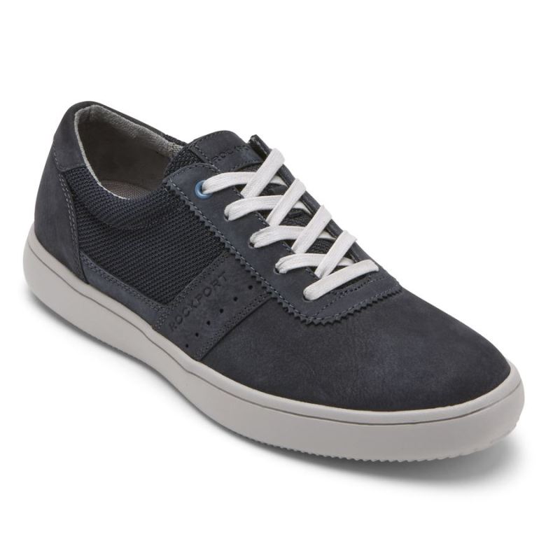 ROCKPORT - MEN'S JARVIS SNEAKER-NEW DRESS BLUES NUBUCK