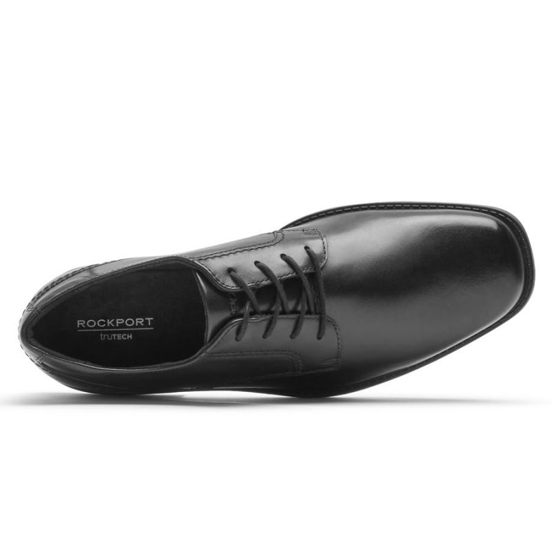 ROCKPORT - MEN'S GREYSON PLAIN TOE OXFORD-BLACK