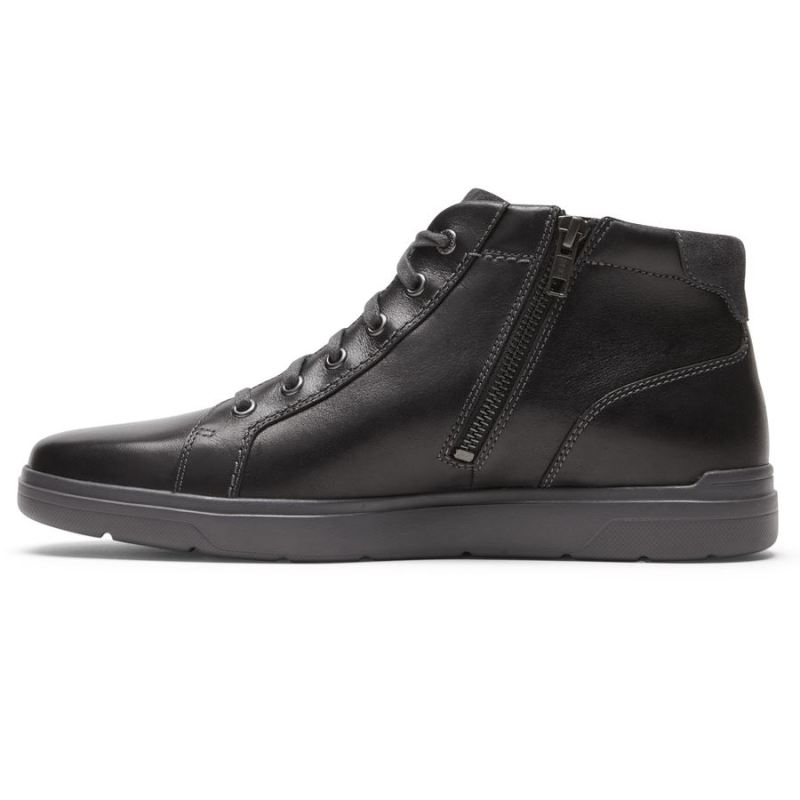 ROCKPORT - MEN'S TOTAL MOTION LITE ZIP SNEAKER-BLACK