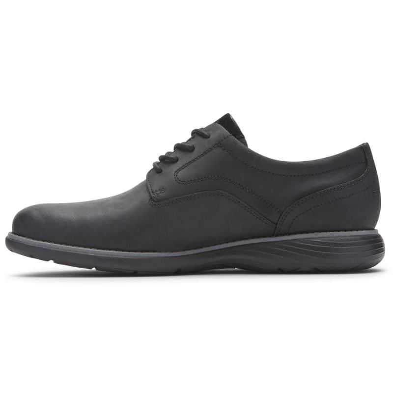 ROCKPORT - MEN'S GARETT PLAIN TOE OXFORD-BLACK II