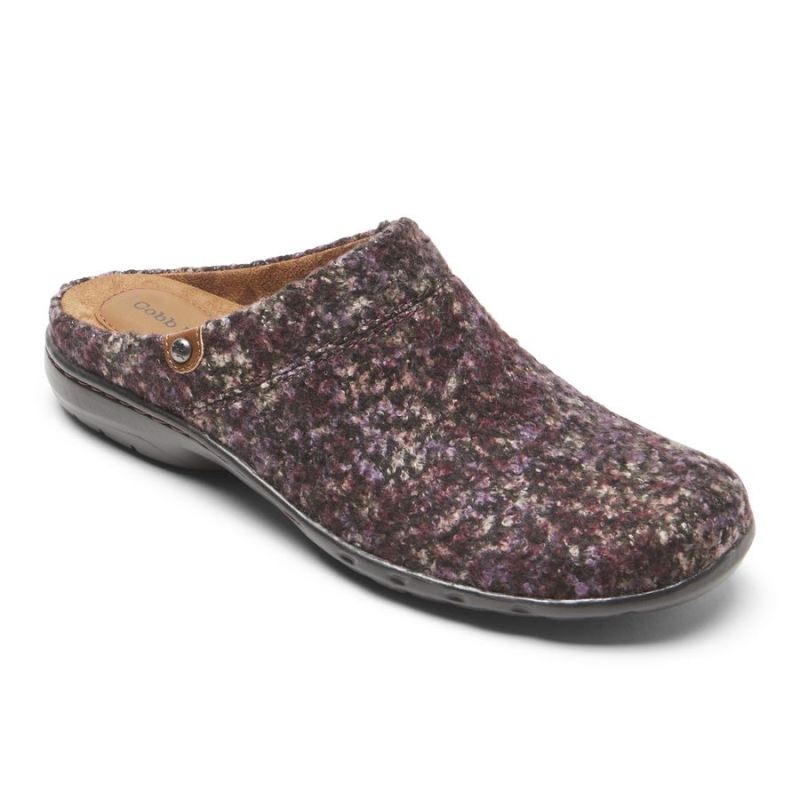 ROCKPORT - WOMEN'S COBB HILL PENFIELD CLOG-PURPLE