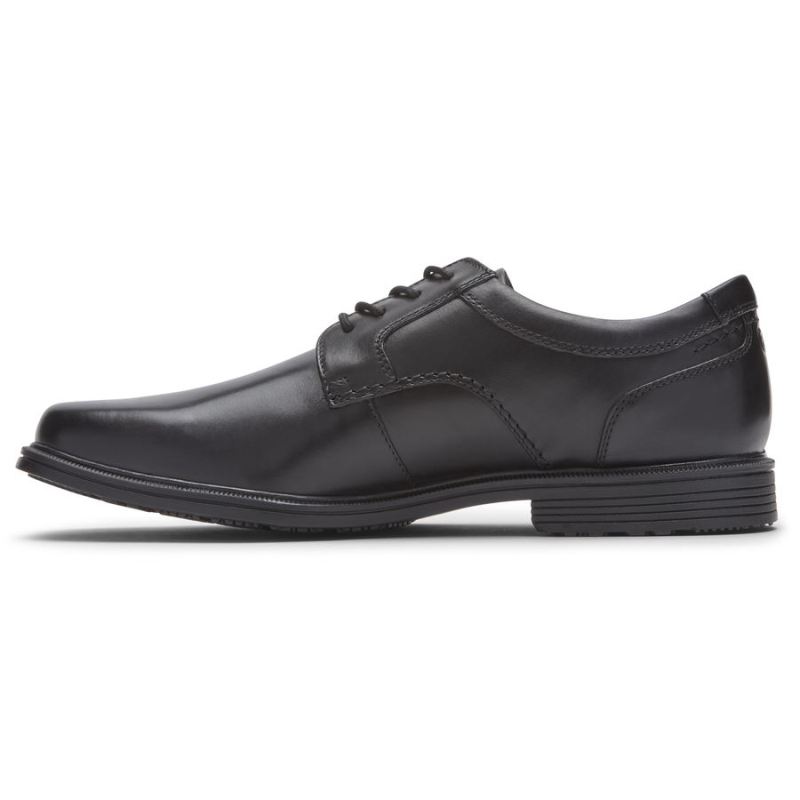 ROCKPORT - MEN'S TAYLOR PLAIN TOE OXFORD-WATERPROOF-BLACK