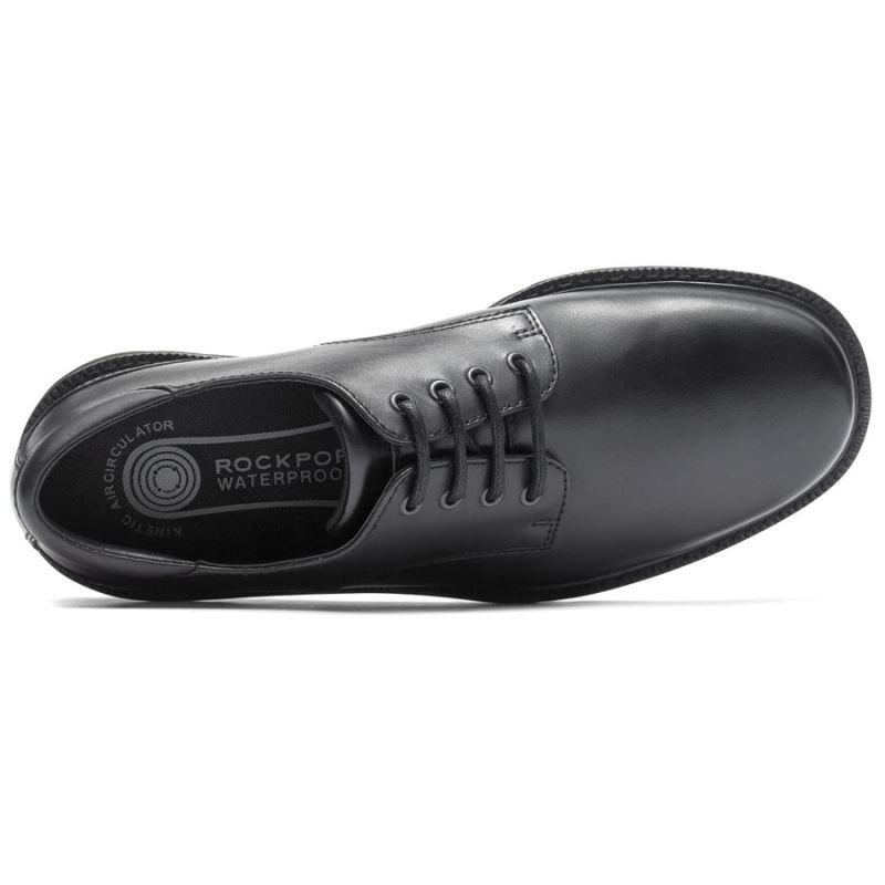 ROCKPORT - MEN'S NORTHFIELD WATERPROOF OXFORD-BLACK