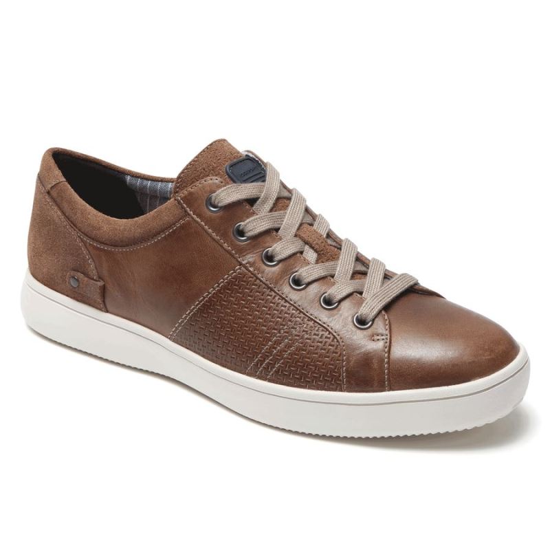 ROCKPORT - MEN'S COLLE TIE SNEAKER-TAN