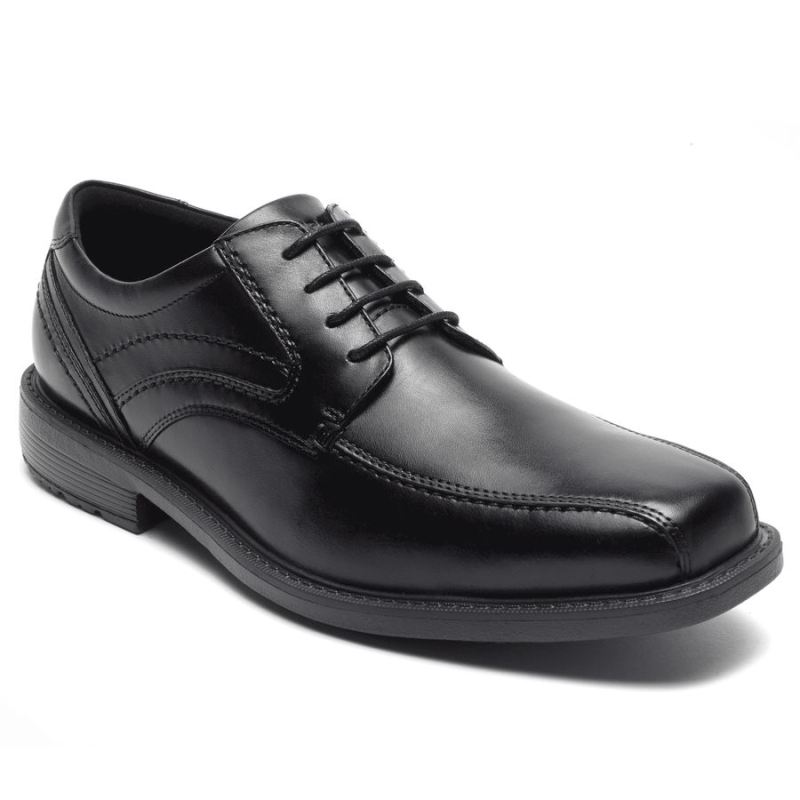 ROCKPORT - MEN'S STYLE LEADER 2 BIKE TOE OXFORD-BLACK