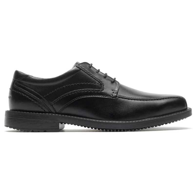 ROCKPORT - MEN'S STYLE LEADER 2 BIKE TOE OXFORD-BLACK