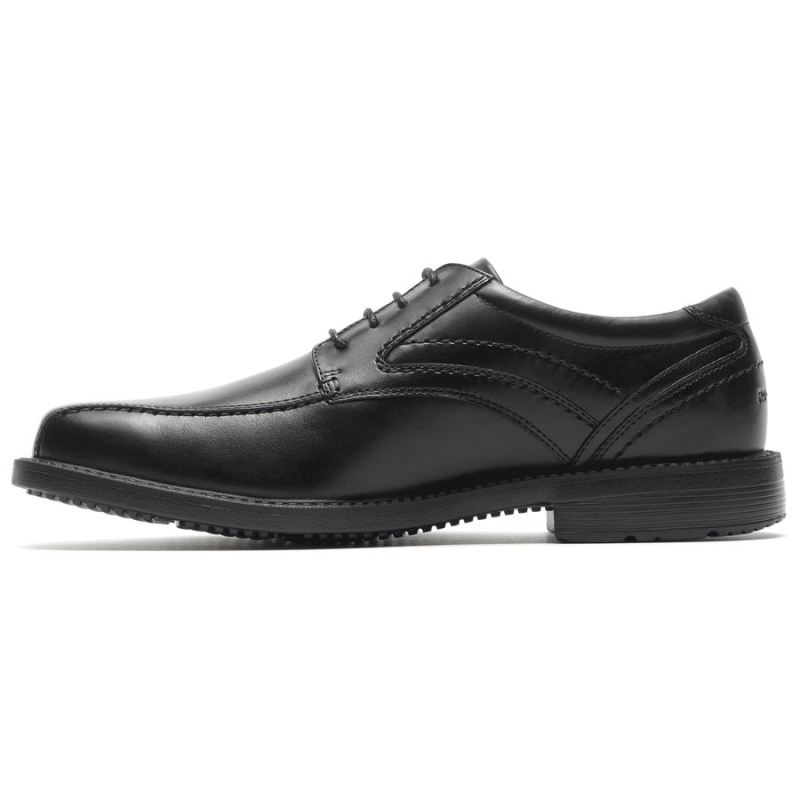 ROCKPORT - MEN'S STYLE LEADER 2 BIKE TOE OXFORD-BLACK