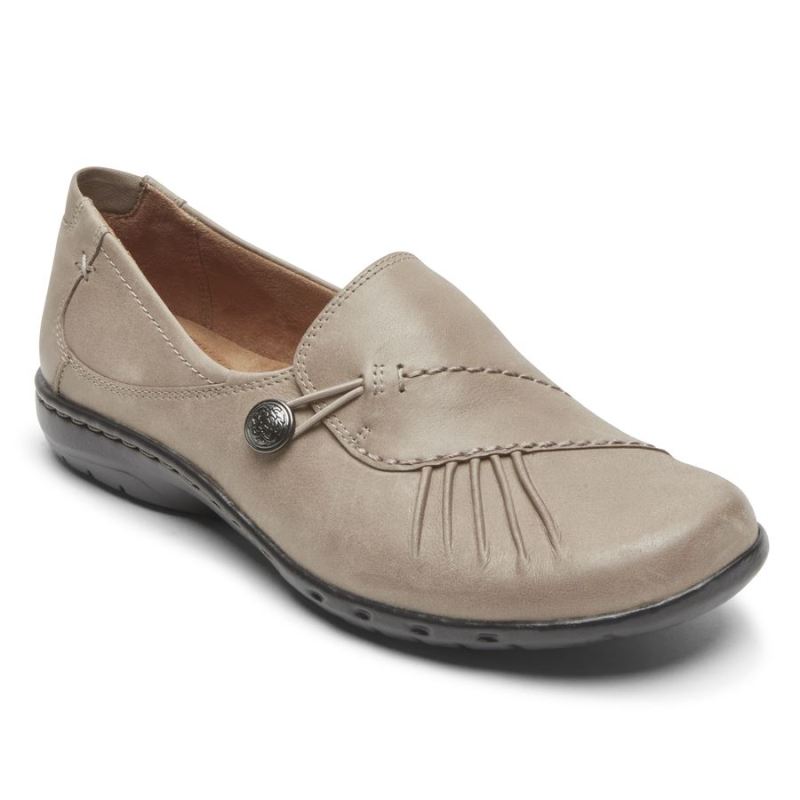 ROCKPORT - WOMEN'S COBB HILL PAULETTE SLIP-ON-DOVE