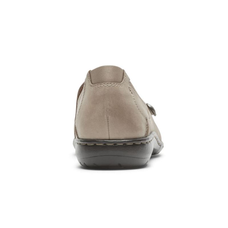 ROCKPORT - WOMEN'S COBB HILL PAULETTE SLIP-ON-DOVE