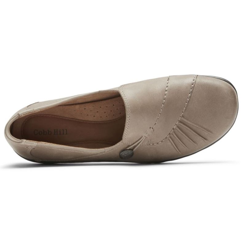 ROCKPORT - WOMEN'S COBB HILL PAULETTE SLIP-ON-DOVE