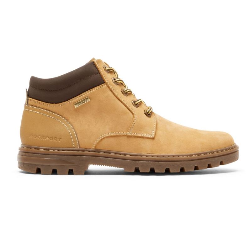 ROCKPORT - MEN'S WEATHER OR NOT BOOT-WATERPROOF-WHEAT NUBUCK