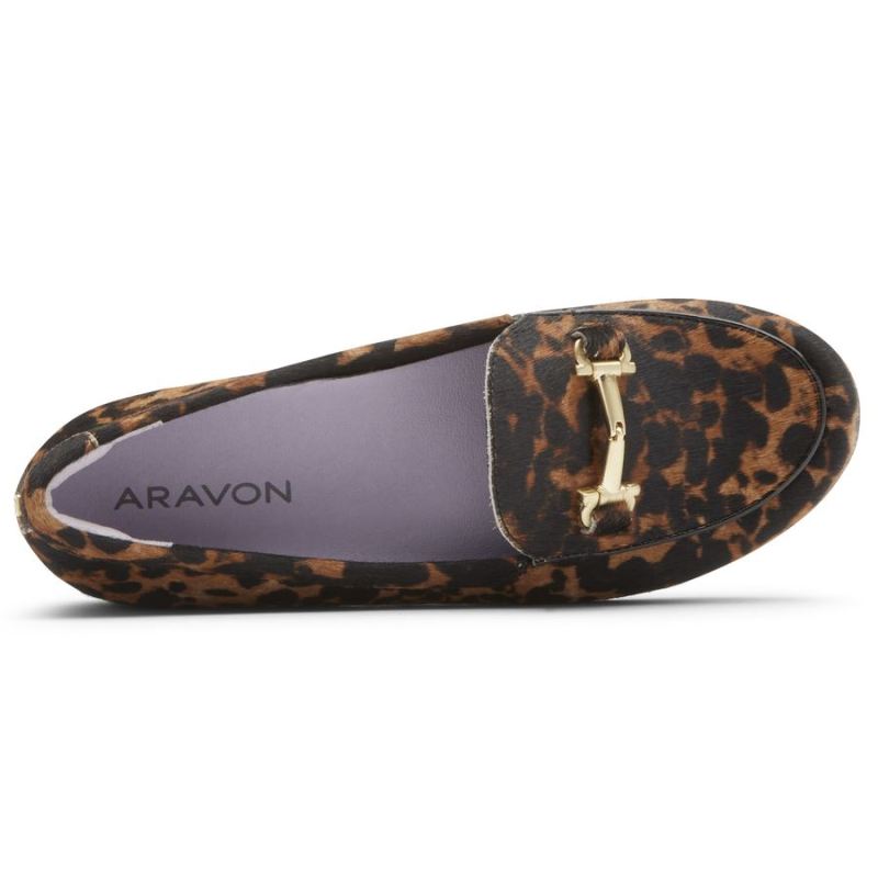 ROCKPORT - WOMEN'S ABBEY BIT LOAFER-LEOPARD