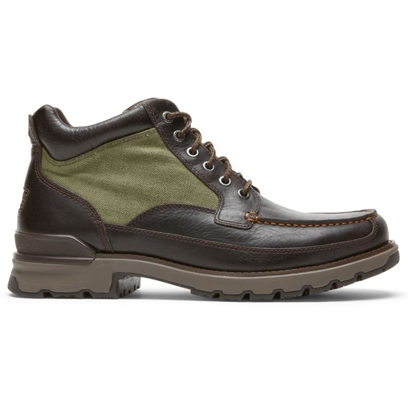 ROCKPORT - MEN'S TOTAL MOTION TREK KEOTA BOOT-WATERPROOF-JAVA