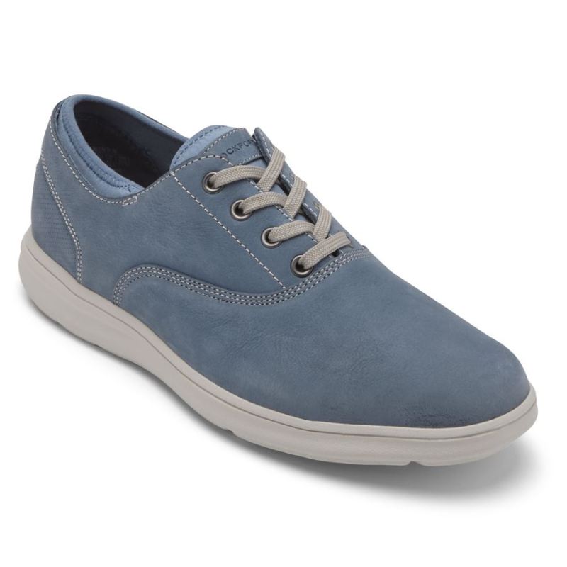 ROCKPORT - MEN'S ZADEN CVO SNEAKER-BLUE HEAVEN NUBUCK
