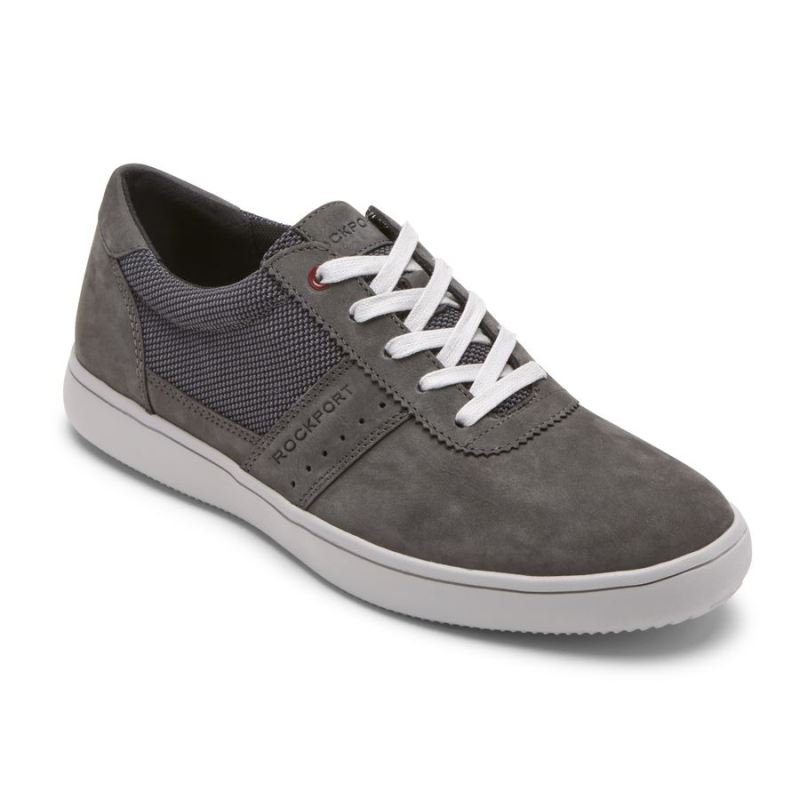 ROCKPORT - MEN'S JARVIS SNEAKER-MAGNET NUBUCK