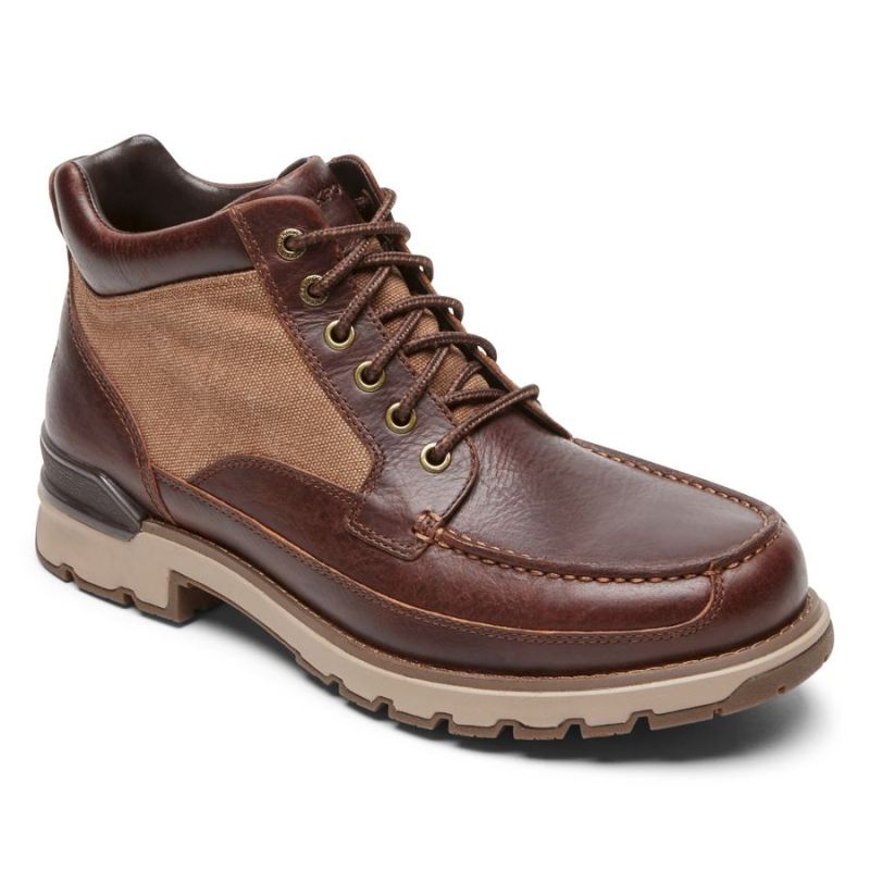 ROCKPORT - MEN'S TOTAL MOTION TREK KEOTA BOOT-WATERPROOF-TAN