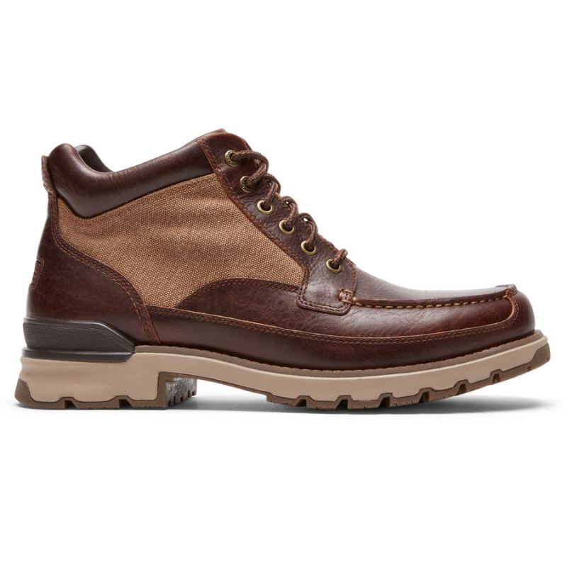 ROCKPORT - MEN'S TOTAL MOTION TREK KEOTA BOOT-WATERPROOF-TAN