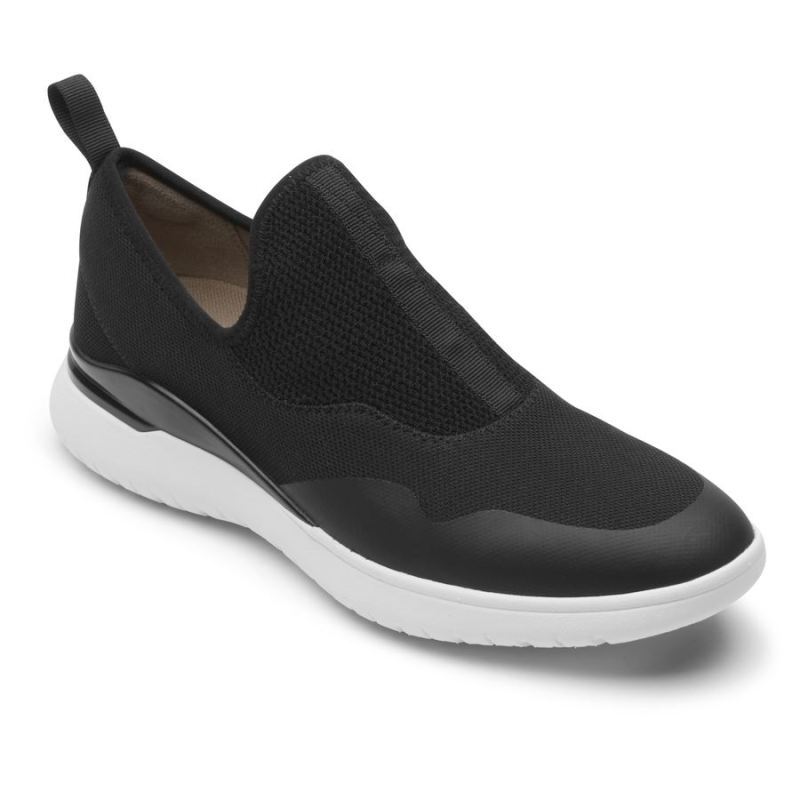 ROCKPORT - WOMEN'S TOTAL MOTION SPORT MESH SLIP-ON-BLACK ECO