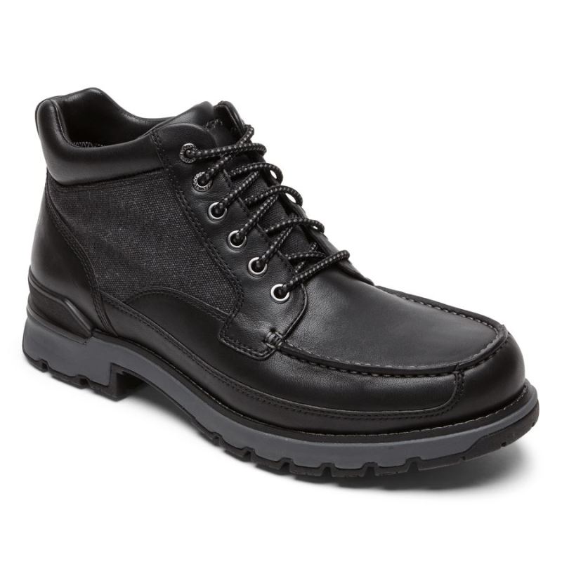 ROCKPORT - MEN'S TOTAL MOTION TREK KEOTA BOOT-WATERPROOF-BLACK