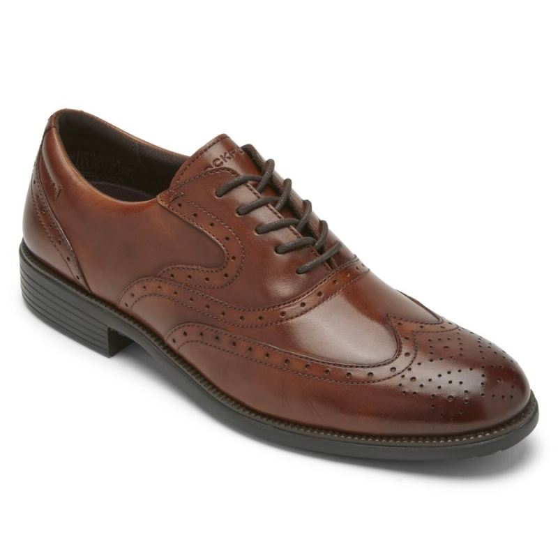 ROCKPORT - MEN'S TOTAL MOTION DRESSPORT WINGTIP-TAN