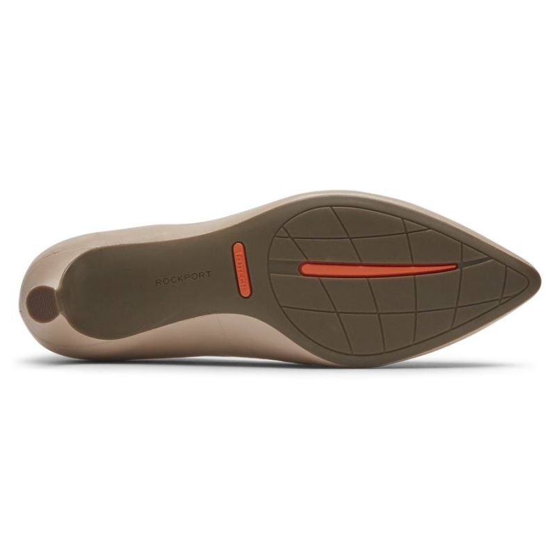 ROCKPORT - WOMEN'S TOTAL MOTION KAIYA V HEEL-NEUTRAL BEIGE