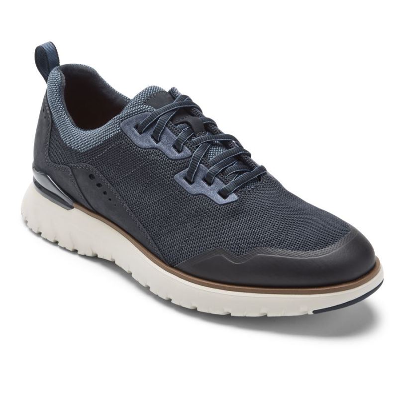 ROCKPORT - MEN'S TOTAL MOTION SPORT MUDGUARD SNEAKER-NEW DRESS BLUES