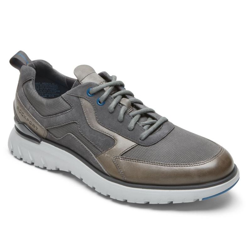 ROCKPORT - MEN'S TOTAL MOTION SPORT MESH OXFORD-STEEL GREY