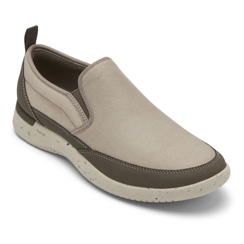 ROCKPORT - MEN'S TRUFLEX FLY MUDGUARD SLIP-ON-STONE MULTI