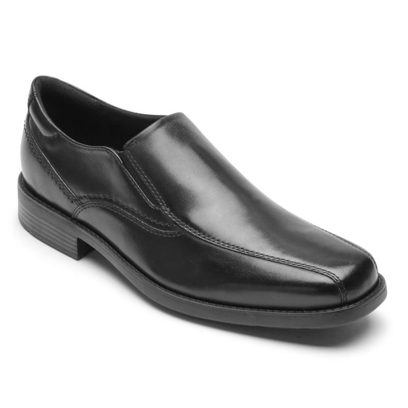 ROCKPORT - MEN'S GREYSON BIKE TOE SLIP-ON-BLACK