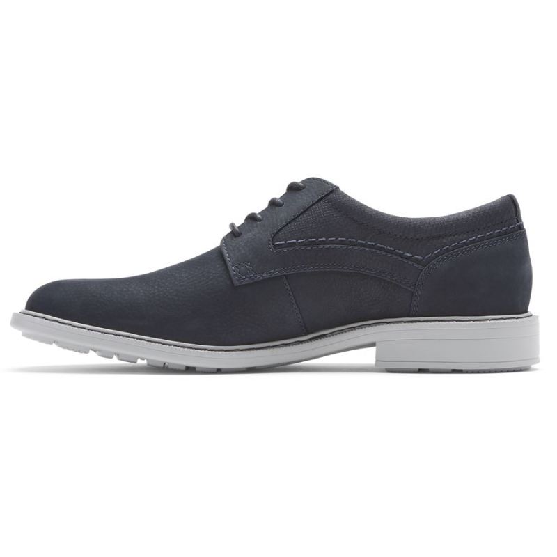 ROCKPORT - MEN'S TANNER PLAIN TOE OXFORD-NAVY