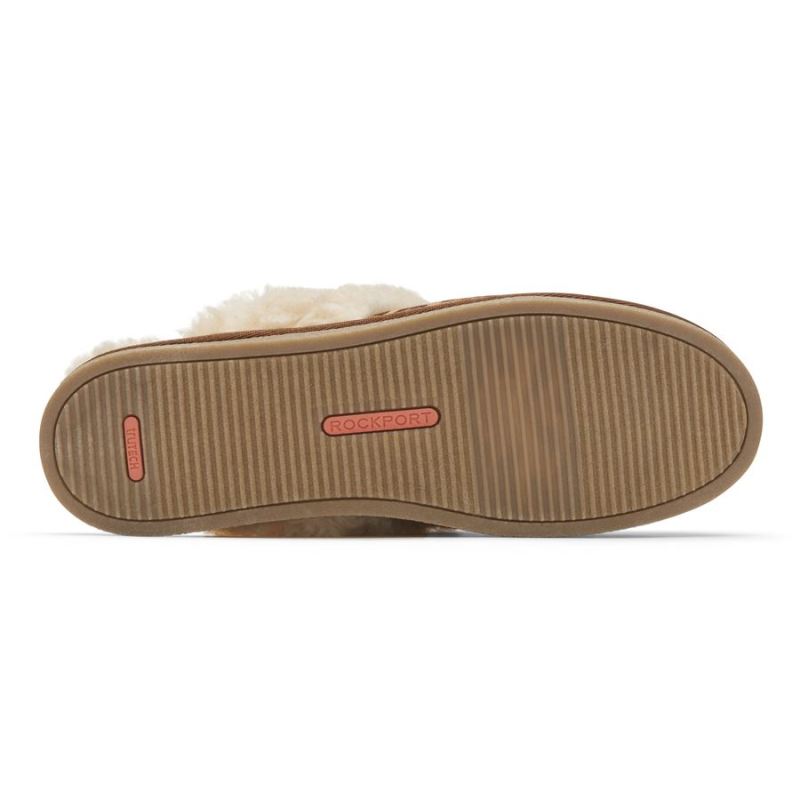 ROCKPORT - WOMEN'S TRUTECH VEDA SLIDE SLIPPER-LEOPARD