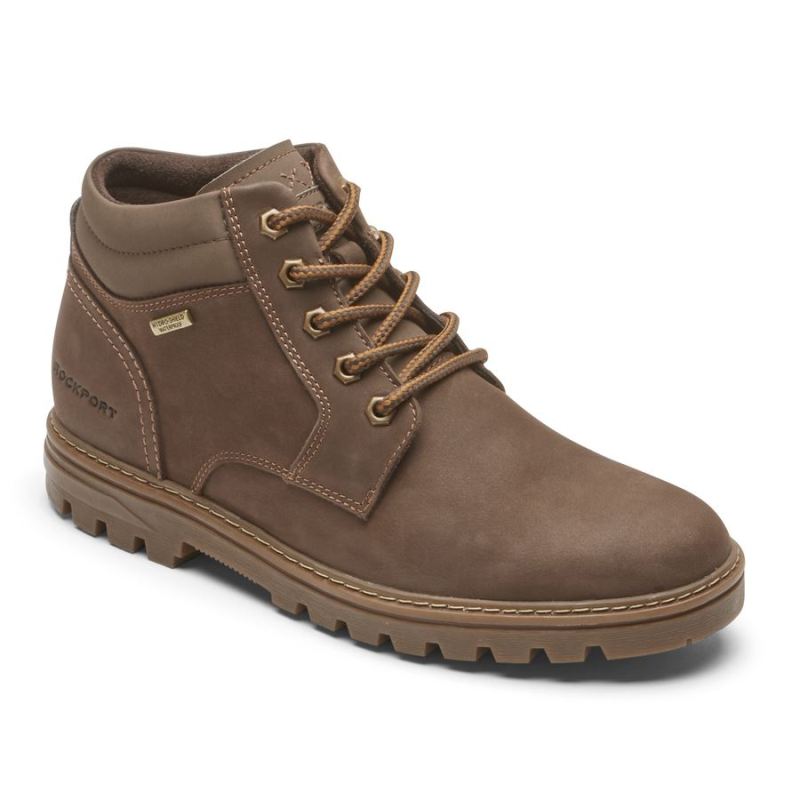 ROCKPORT - MEN'S WEATHER READY BOOT-WATERPROOF-JAVA