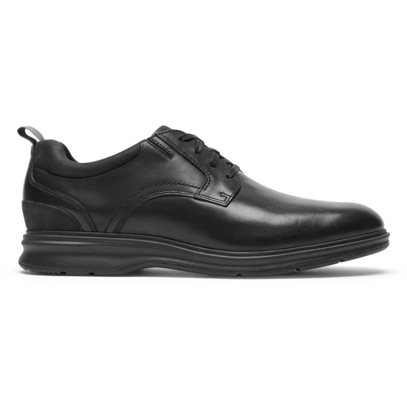 ROCKPORT - MEN'S TOTAL MOTION CITY PLAIN TOE OXFORD-BLACK