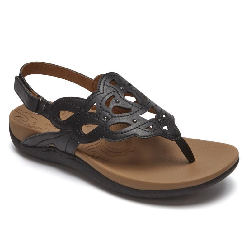 ROCKPORT - RIDGE SLING SANDAL-BLACK