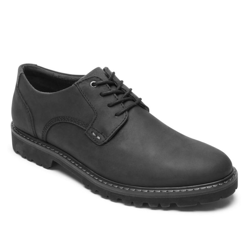 ROCKPORT - MEN'S XCS PLAIN TOE OXFORD-WATERPROOF-Black