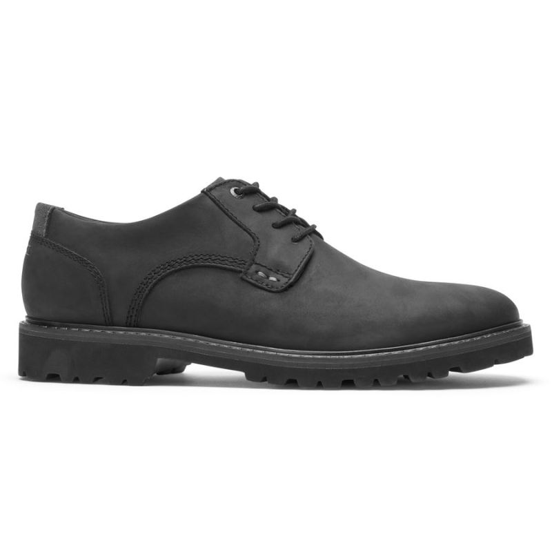 ROCKPORT - MEN'S XCS PLAIN TOE OXFORD-WATERPROOF-Black