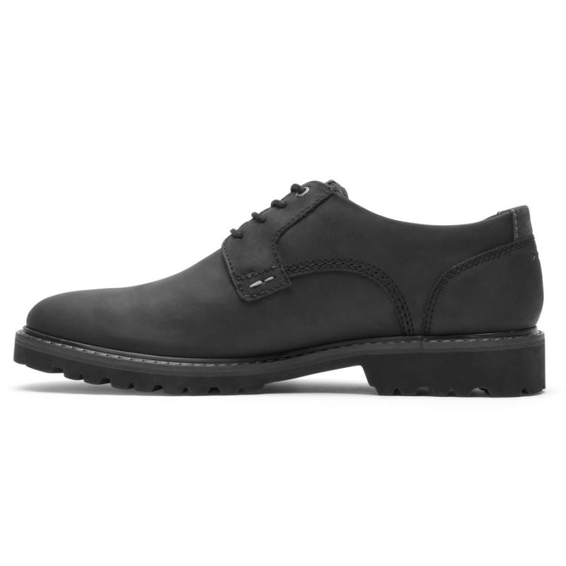 ROCKPORT - MEN'S XCS PLAIN TOE OXFORD-WATERPROOF-Black