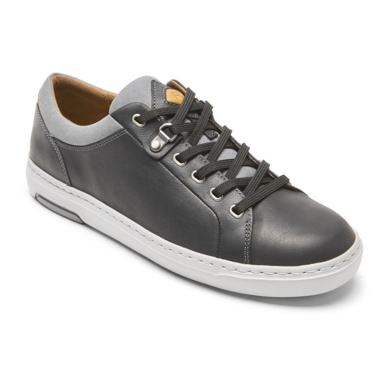 ROCKPORT - MEN'S PULSETECH CUPSOLE SNEAKER-BLACK LEATHER II