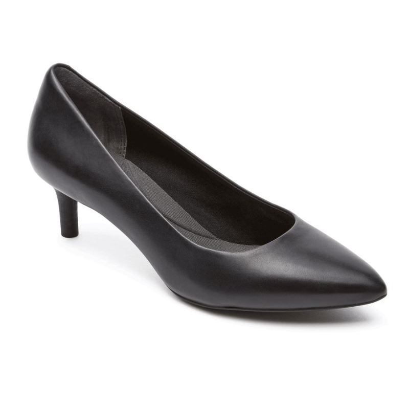 ROCKPORT - WOMEN'S TOTAL MOTION KALILA HEEL-BLACK CALF