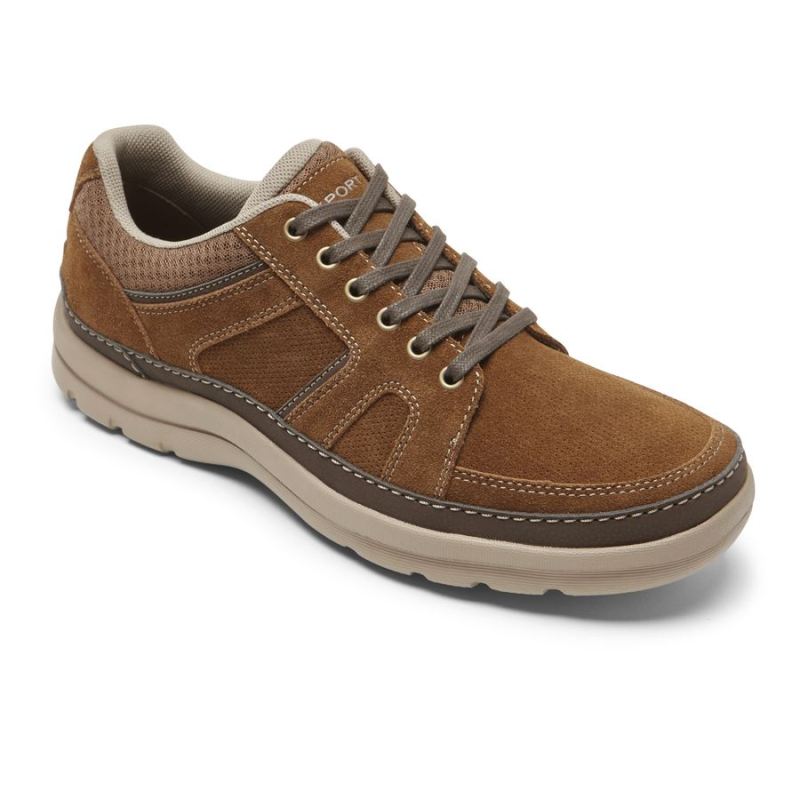 ROCKPORT - GET YOUR KICKS MUDGUARD BLUCHER-SNUFF SUEDE