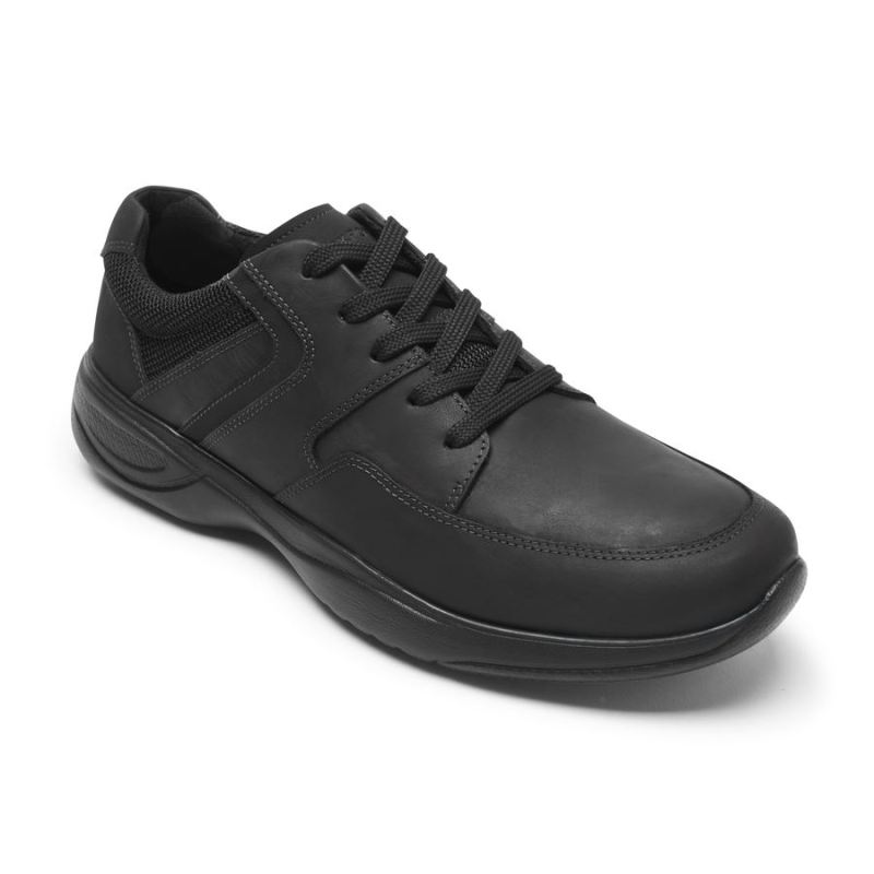 ROCKPORT - MEN'S METRO PATH SNEAKER-BLACK LEATHER