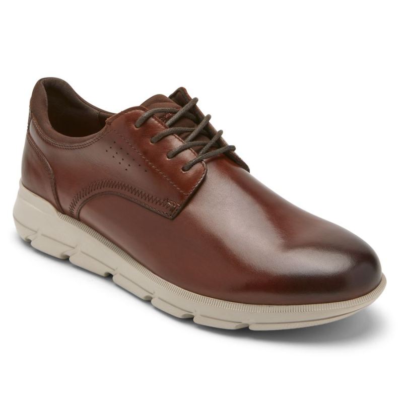 ROCKPORT - MEN'S GRADY OXFORD-DARK BROWN