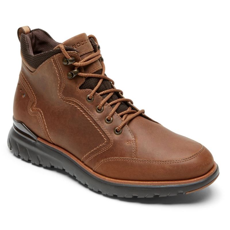 ROCKPORT - MEN'S TOTAL MOTION SPORT BOOT-WATERPROOF-TAN