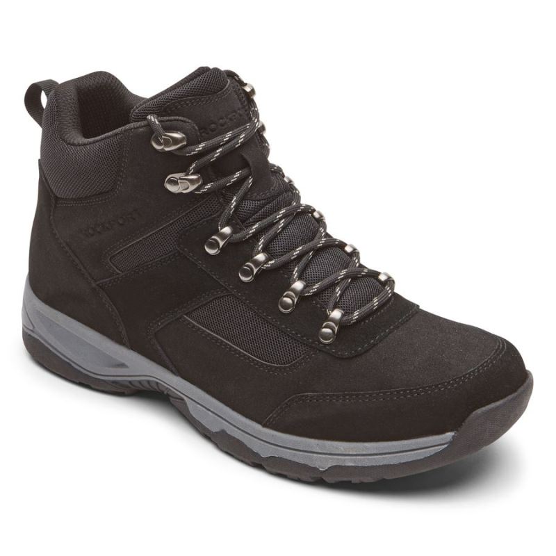 ROCKPORT - MEN'S DICKINSON HIKER BOOT-BLACK