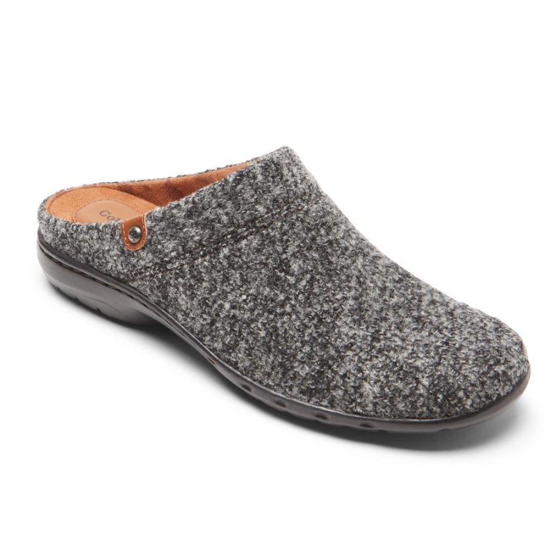 ROCKPORT - WOMEN'S COBB HILL PENFIELD CLOG-GREY